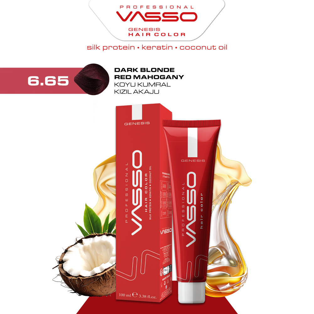 6.65 Dark Blonde Red Mahogany