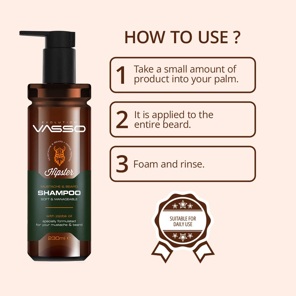 Mustache And Beard Shampoo