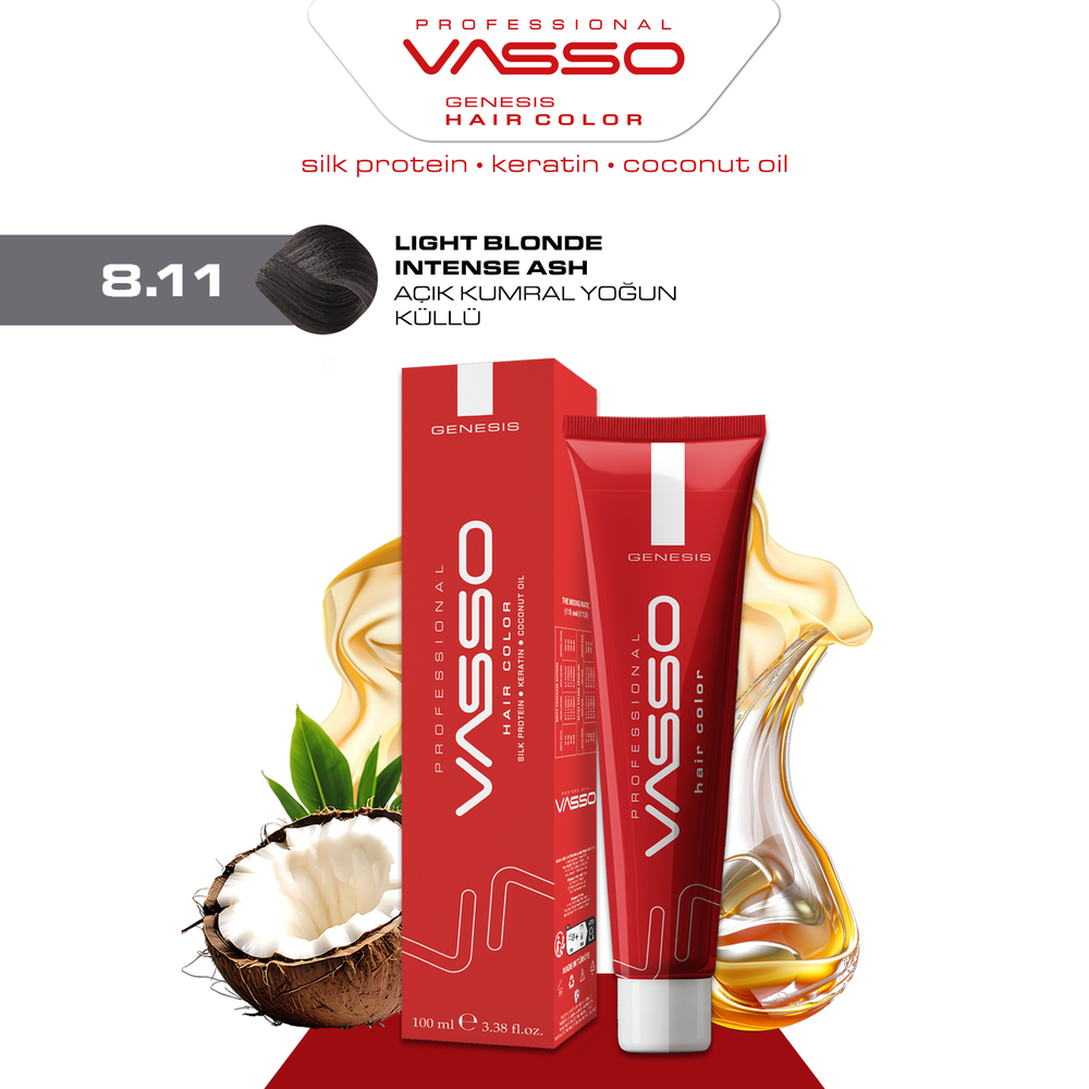8.11 Light Blonde Intense Ash